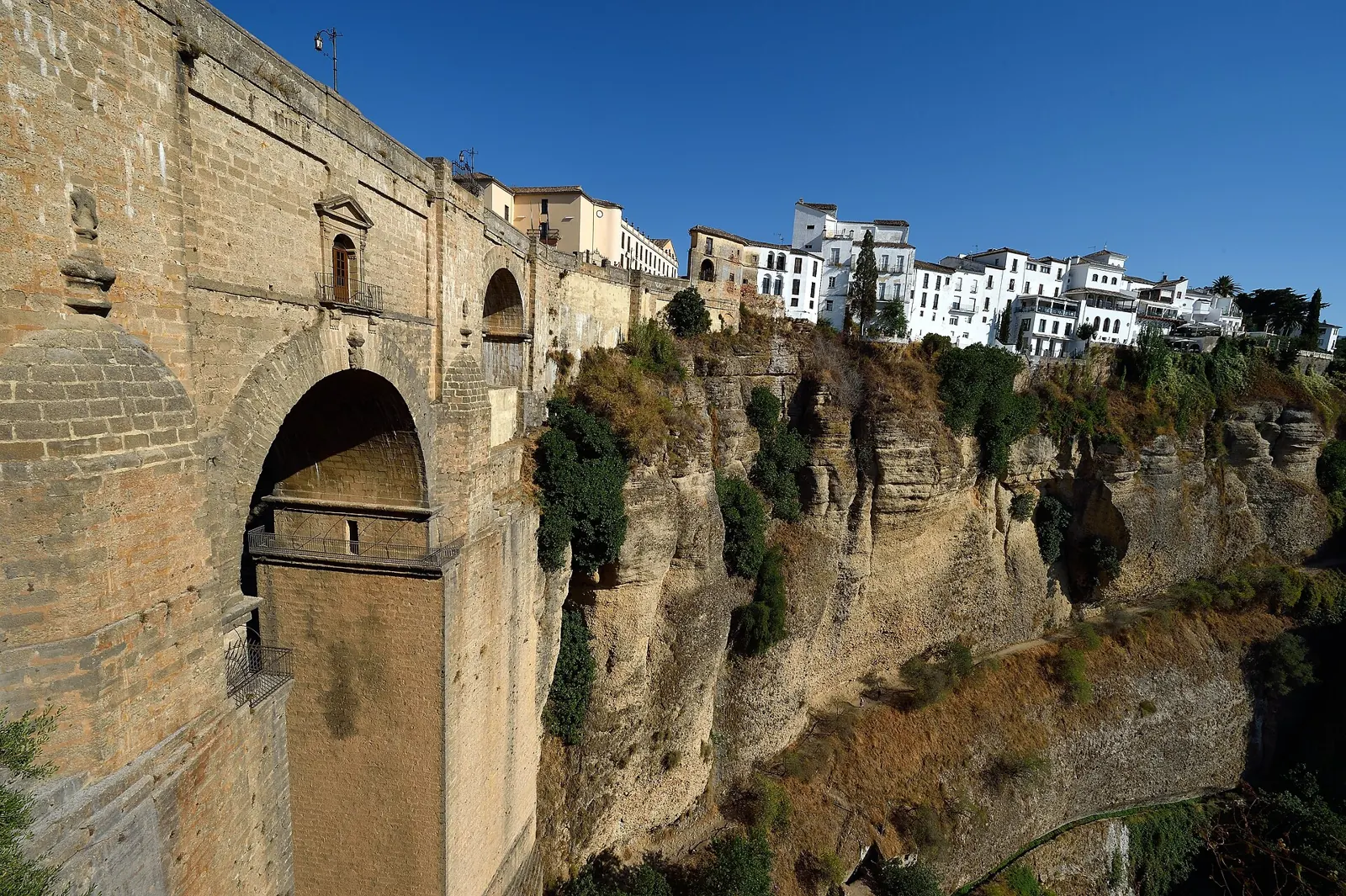 Puente Nuevo and the old town of Ronda, Andalusia