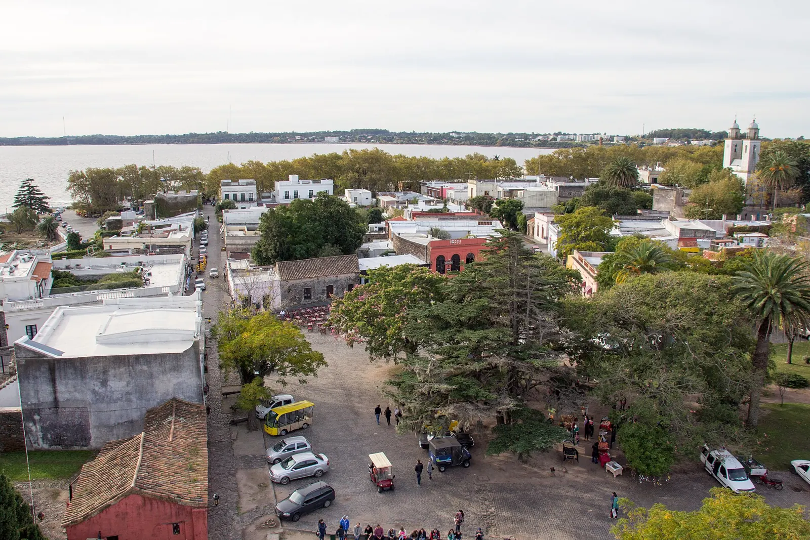 The old town of Colonia del Sacramento on the Río de la Plata